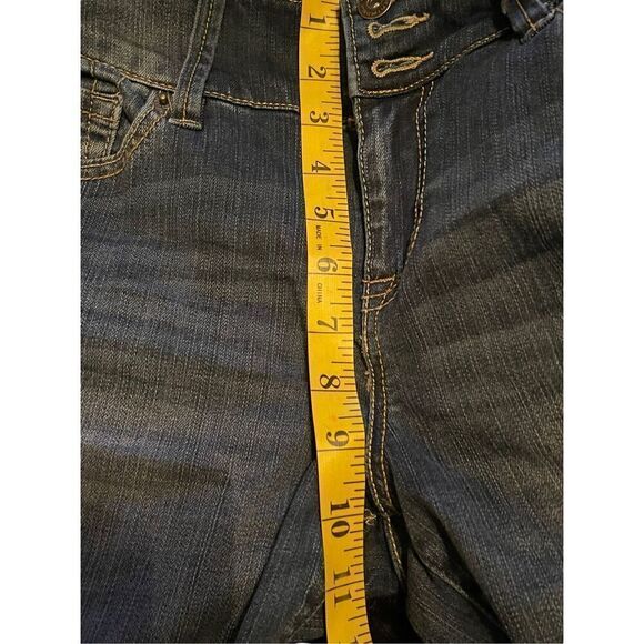 NWT Torrid Premium Womens Blue Dark-Wash Straight-Leg Jeggings Jeans Size 12R - Picture 3 of 16